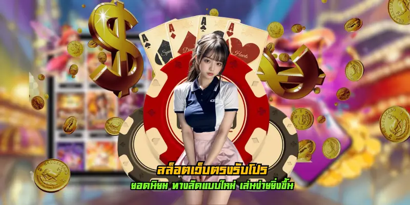 สล็อตเว็บตรงรับโปร