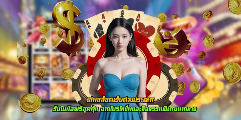 เล่นสล็อตเว็บต่างประเทศ