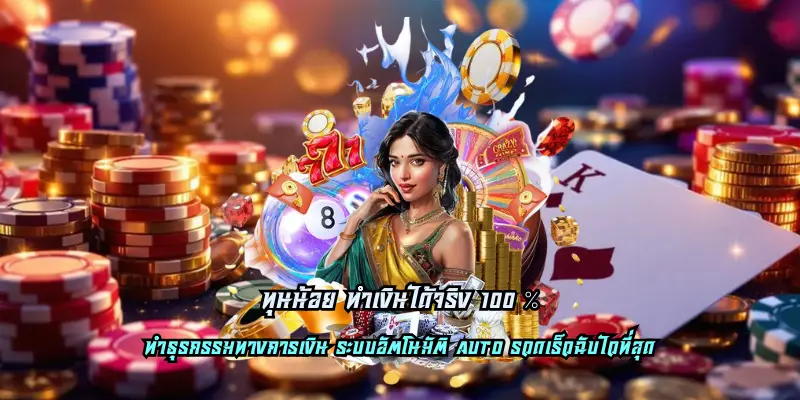 ทุนน้อย ทำเงินได้จริง 100% แจกทุนฟรีเสริม สร้างรายได้สนุกสุดคุ้ม