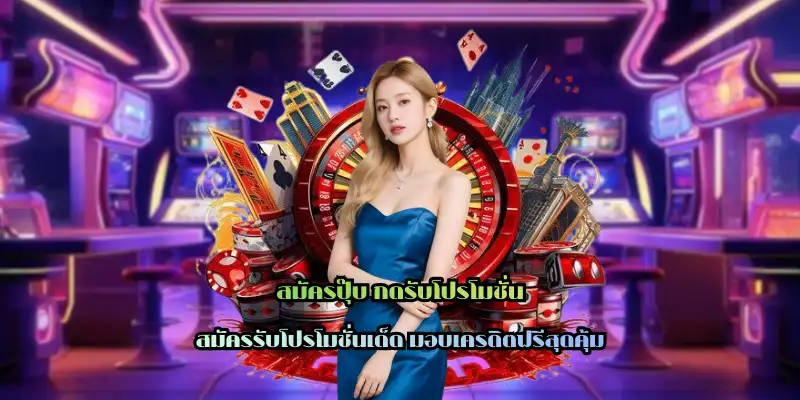 สมัครปุ๊บ กดรับโปรโมชั่น